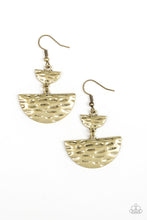 Load image into Gallery viewer, Triassic Triangles - Brass