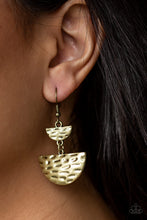 Load image into Gallery viewer, Triassic Triangles - Brass